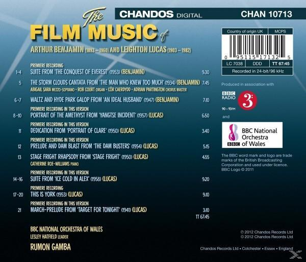 The National Wales Orchestra Bbc Music Of Film - (CD) -