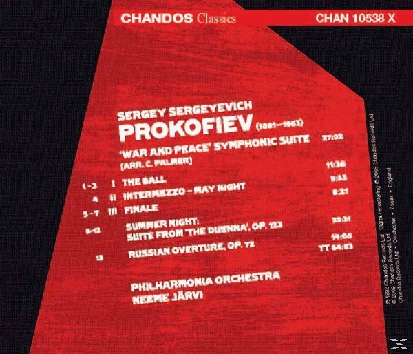 The Philharmonia Orchestra - Krieg und Frieden  - (CD)