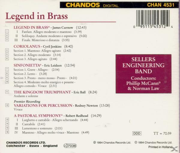 Sellers Engineering Band - Legends In Brass  - (CD)