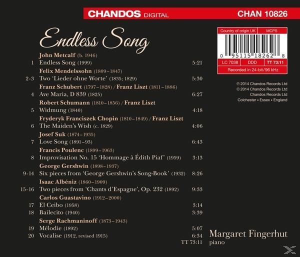 Margaret Fingerhut - Endless Song-Klavierwerke  - (CD)