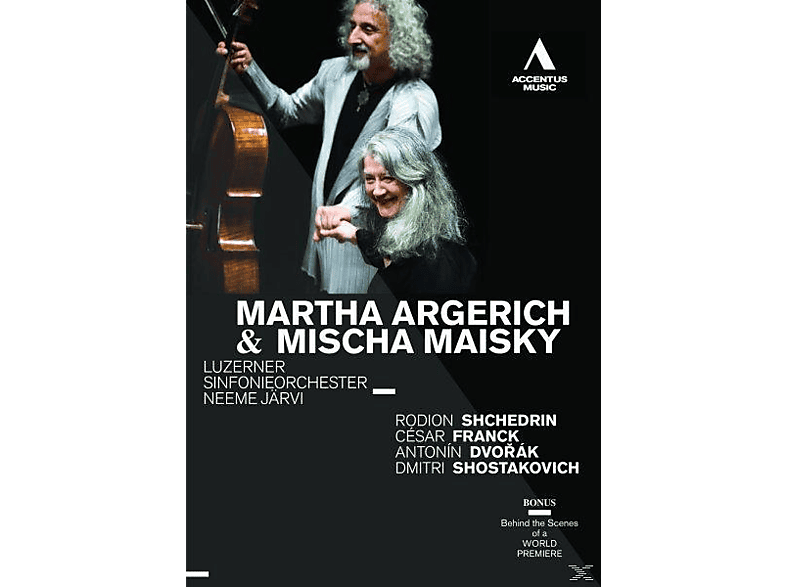 Argerich,Martha/Maisky,Mischa/Järvi,Neeme, Argerich/Maisky/Luzerner SO/Järvi - Martha Argerich & Mischa Maisky  - (DVD)