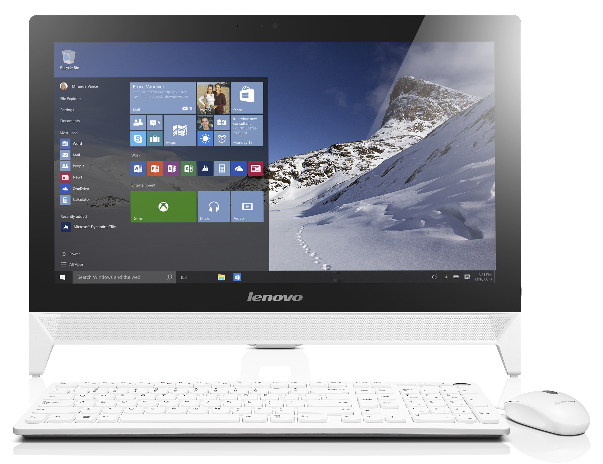 LENOVO C20-05 6010 - 2 GB - 500 GB - AMD - Windows