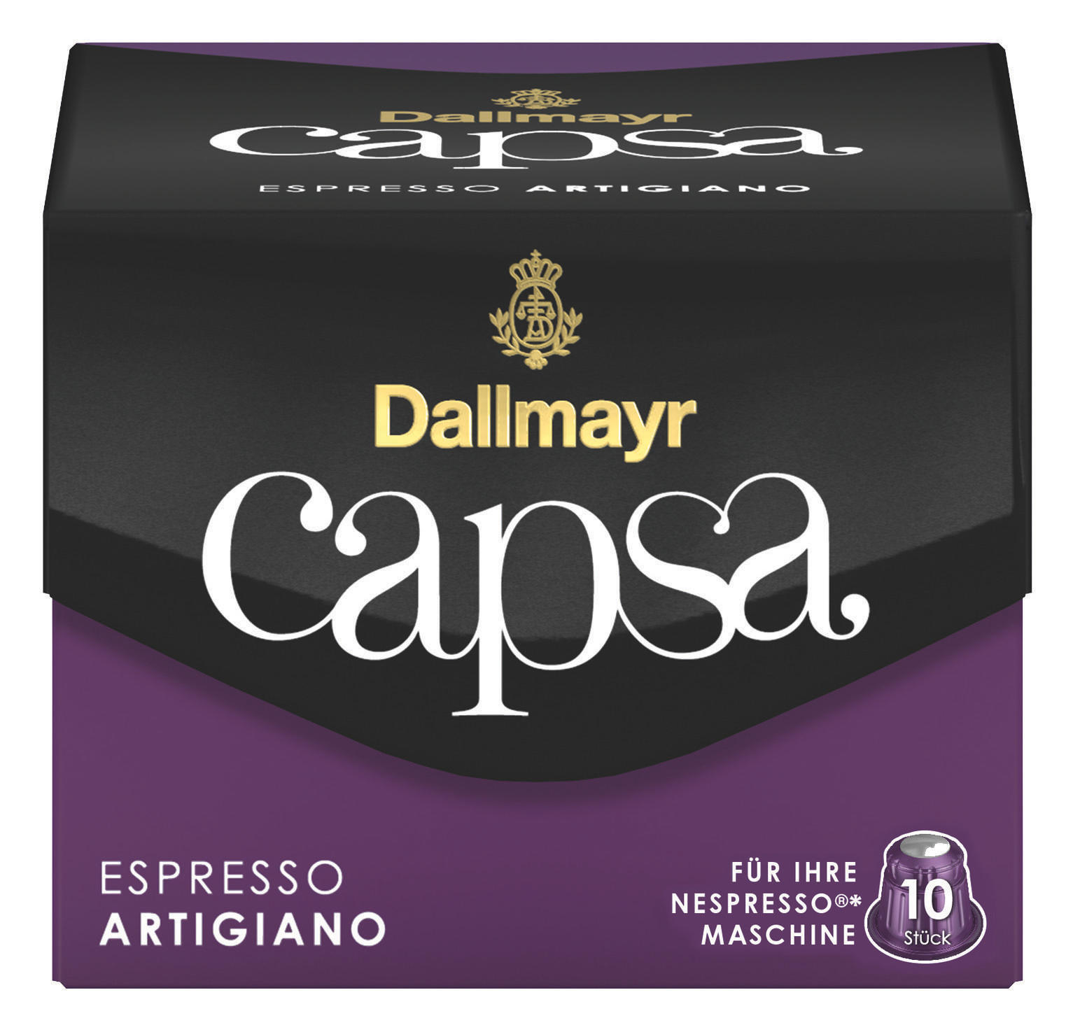 DALLMAYR Capsa Espresso Artigiano Kaffeekapseln (Nespresso)