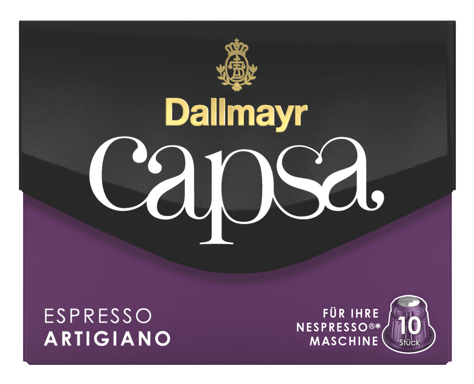 DALLMAYR Capsa Espresso Artigiano Kaffeekapseln (Nespresso)