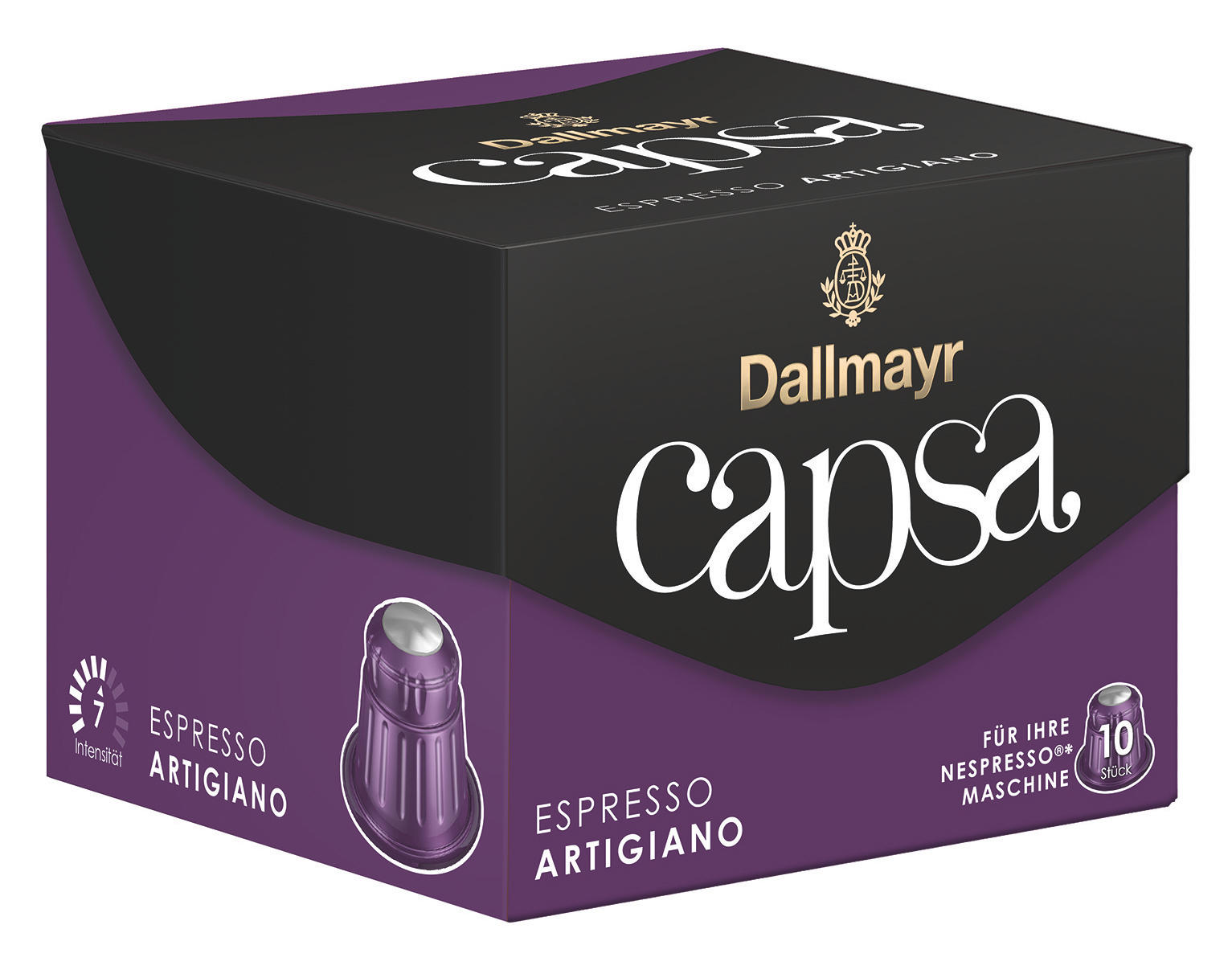 DALLMAYR Capsa Espresso Artigiano Kaffeekapseln (Nespresso)