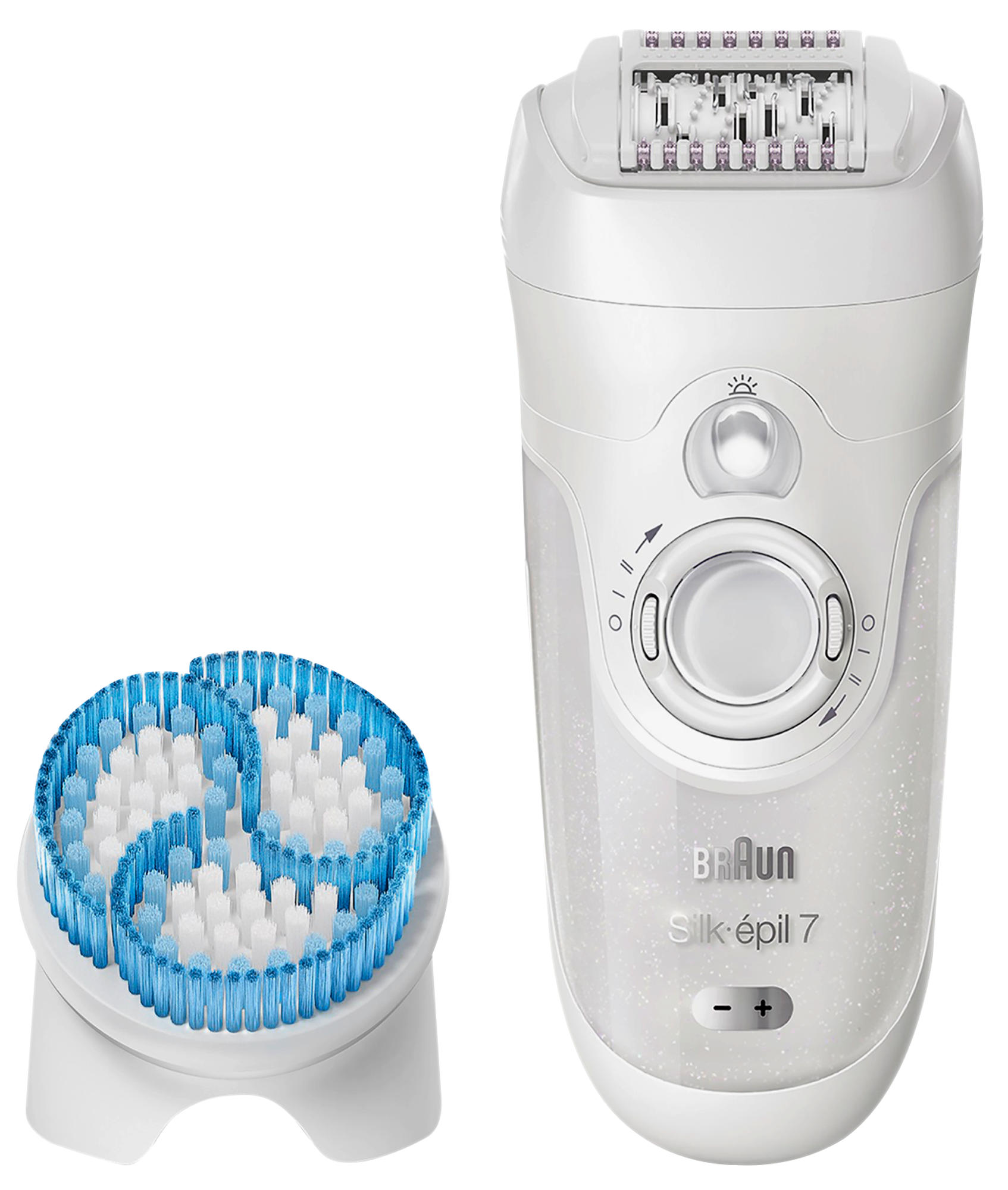 Depiladora - Braun Silk-épil 7 SkinSpa 7-921e, 2 en 1, Wet & Dry, Close-Grip