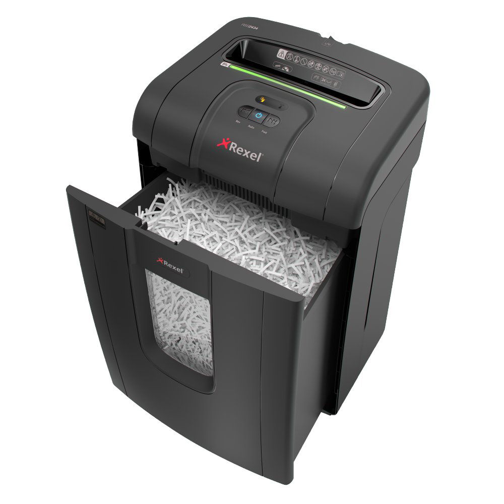 REXEL Mercury RSS2434 Aktenvernichter, schwarz