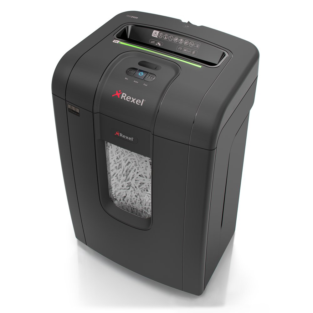 REXEL Mercury RSS2434 Aktenvernichter, schwarz