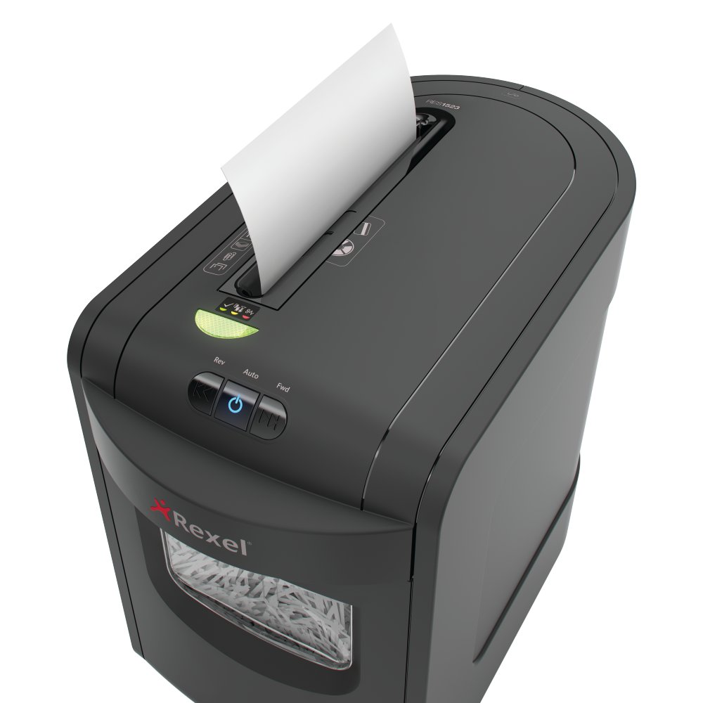 REXEL Mercury RES1523 Aktenvernichter, Schwarz