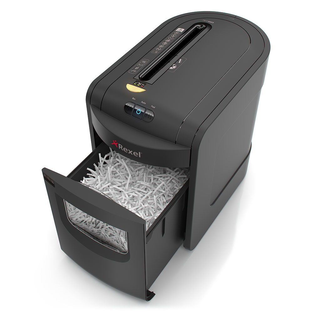 REXEL Mercury RES1523 Aktenvernichter, Schwarz