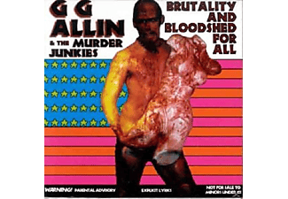 G.G. Allin - Brutality And Bloodshed For All  - (Vinyl)