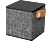 FRESHN REBEL Rockbox Brick Cube Fabriq - Bluetooth Lautsprecher (Schwarz/Grau)
