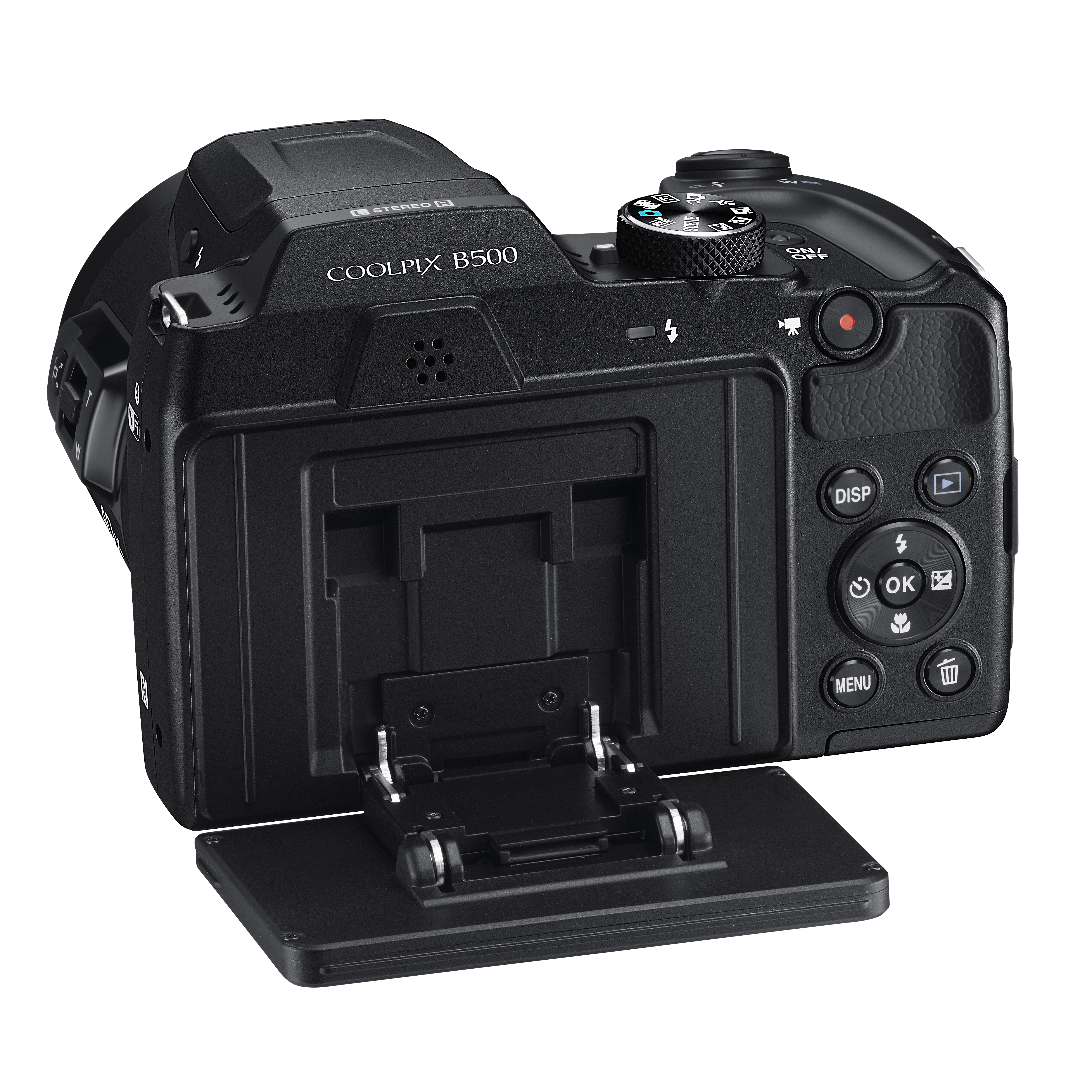 NIKON COOLPIX B500 Bridgekamera Schwarz, 40x opt. Zoom, TFT, WLAN