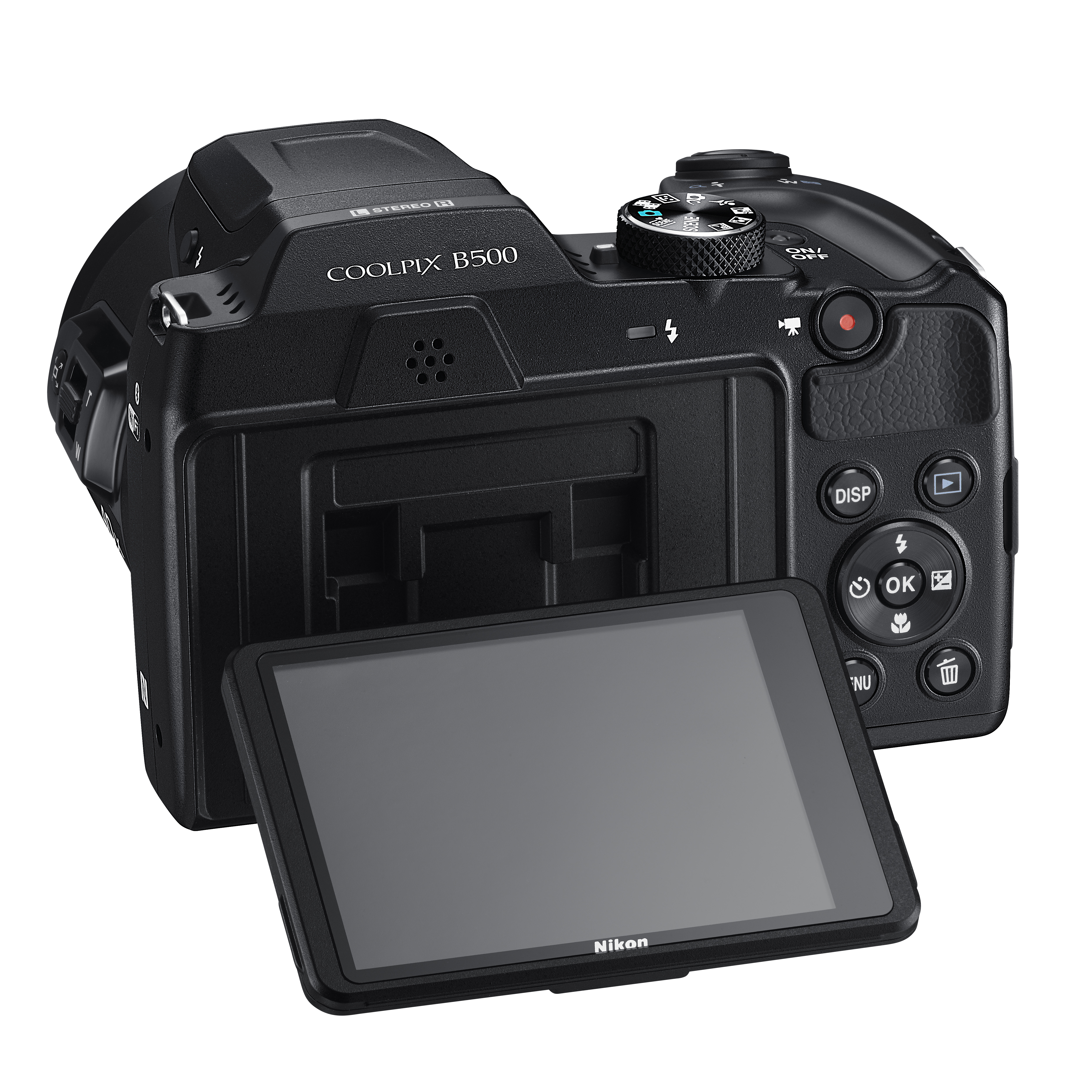 NIKON COOLPIX B500 Bridgekamera Schwarz, 40x opt. Zoom, TFT, WLAN
