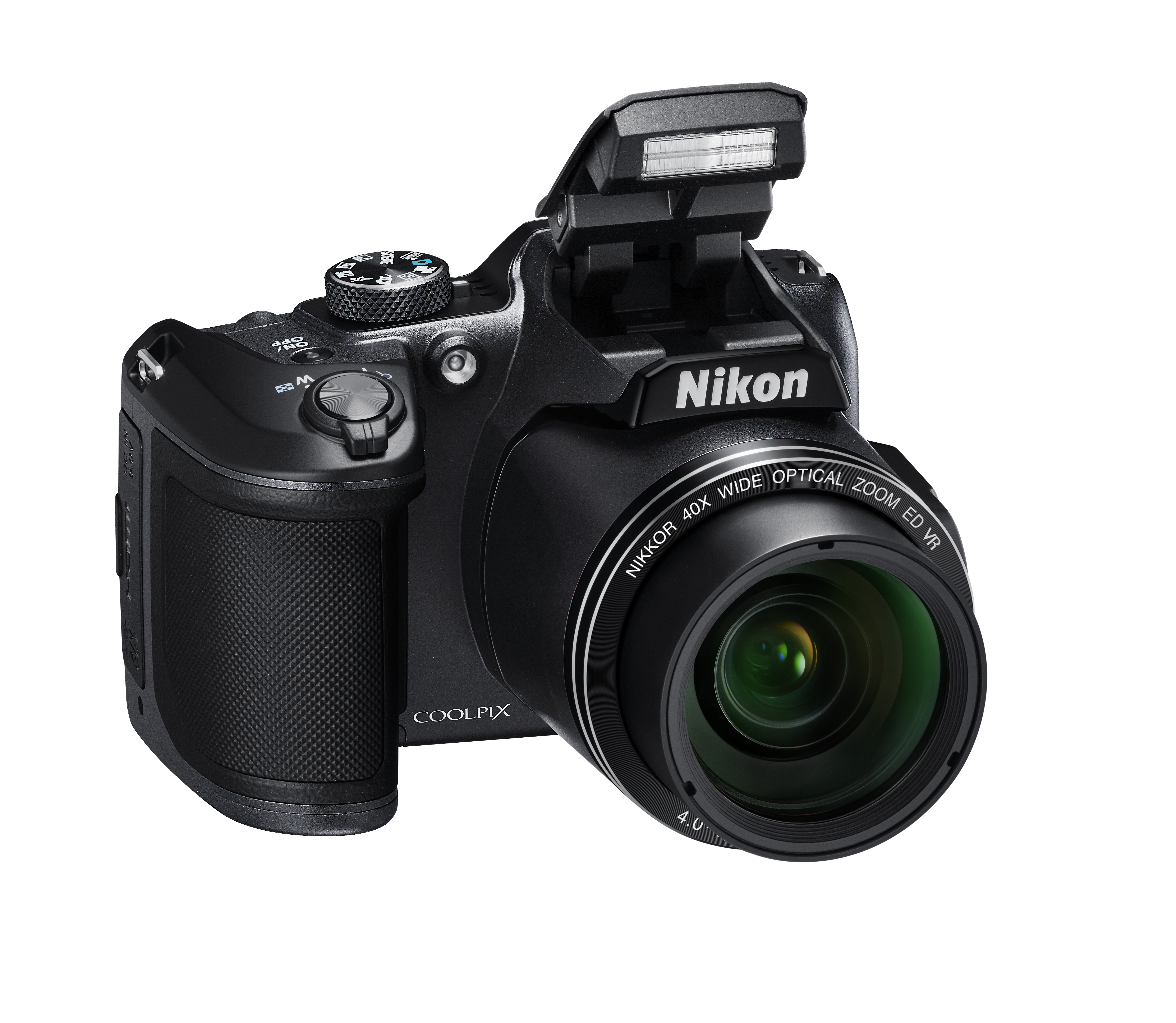 NIKON COOLPIX B500 Bridgekamera Schwarz, 40x opt. Zoom, TFT, WLAN