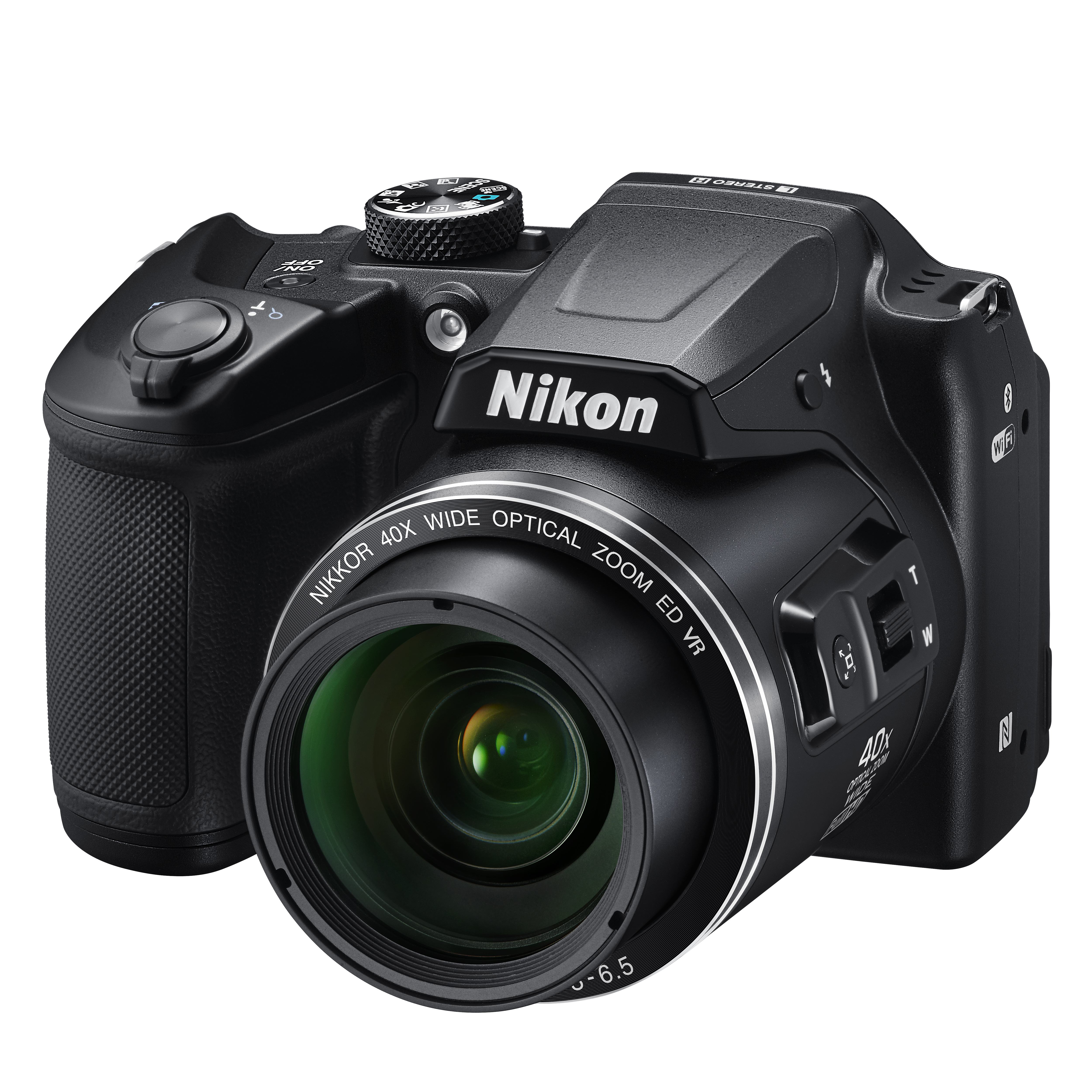 NIKON COOLPIX B500 Bridgekamera Schwarz, 40x opt. Zoom, TFT, WLAN