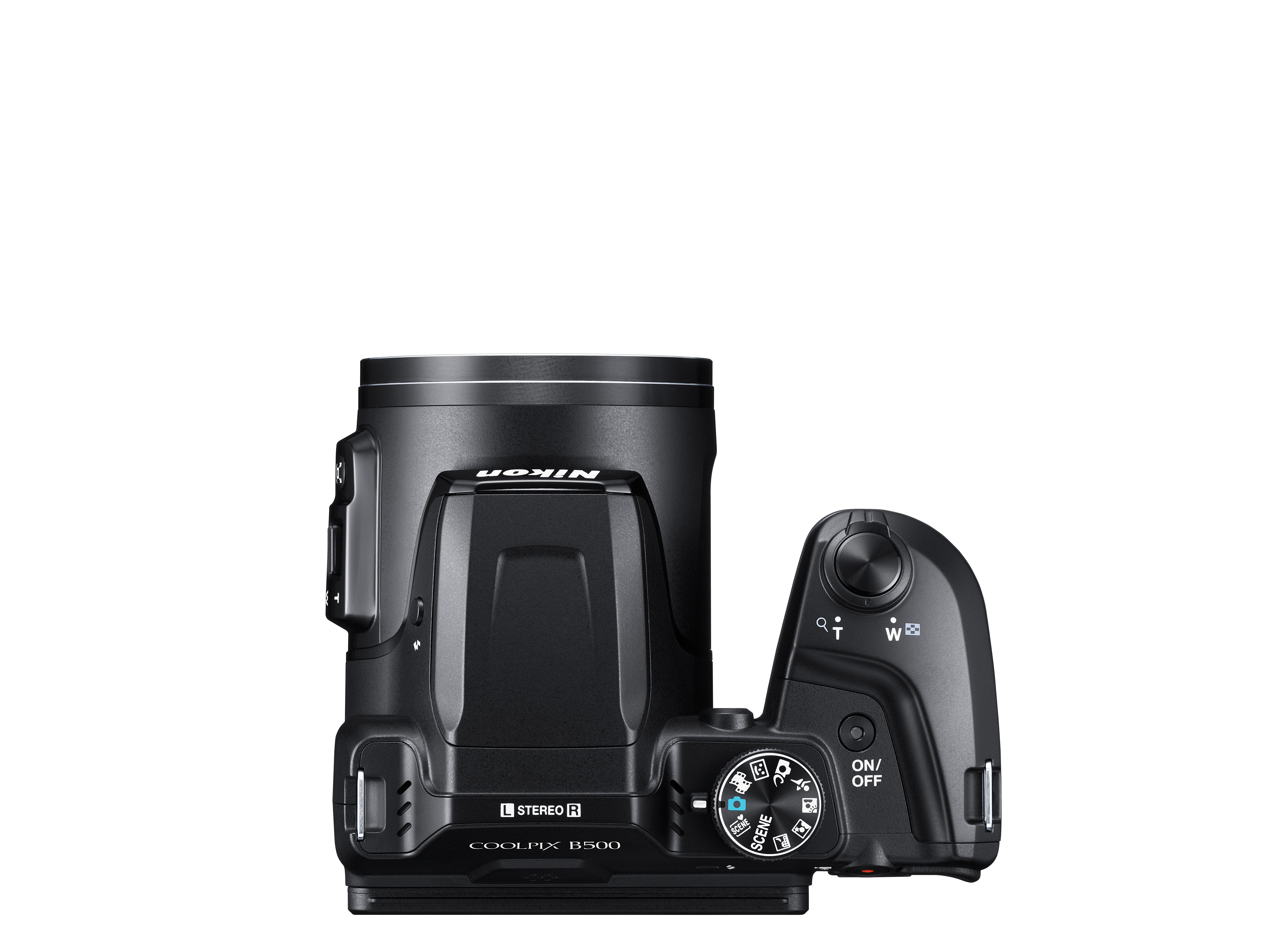 NIKON COOLPIX B500 Bridgekamera Schwarz, 40x opt. Zoom, TFT, WLAN