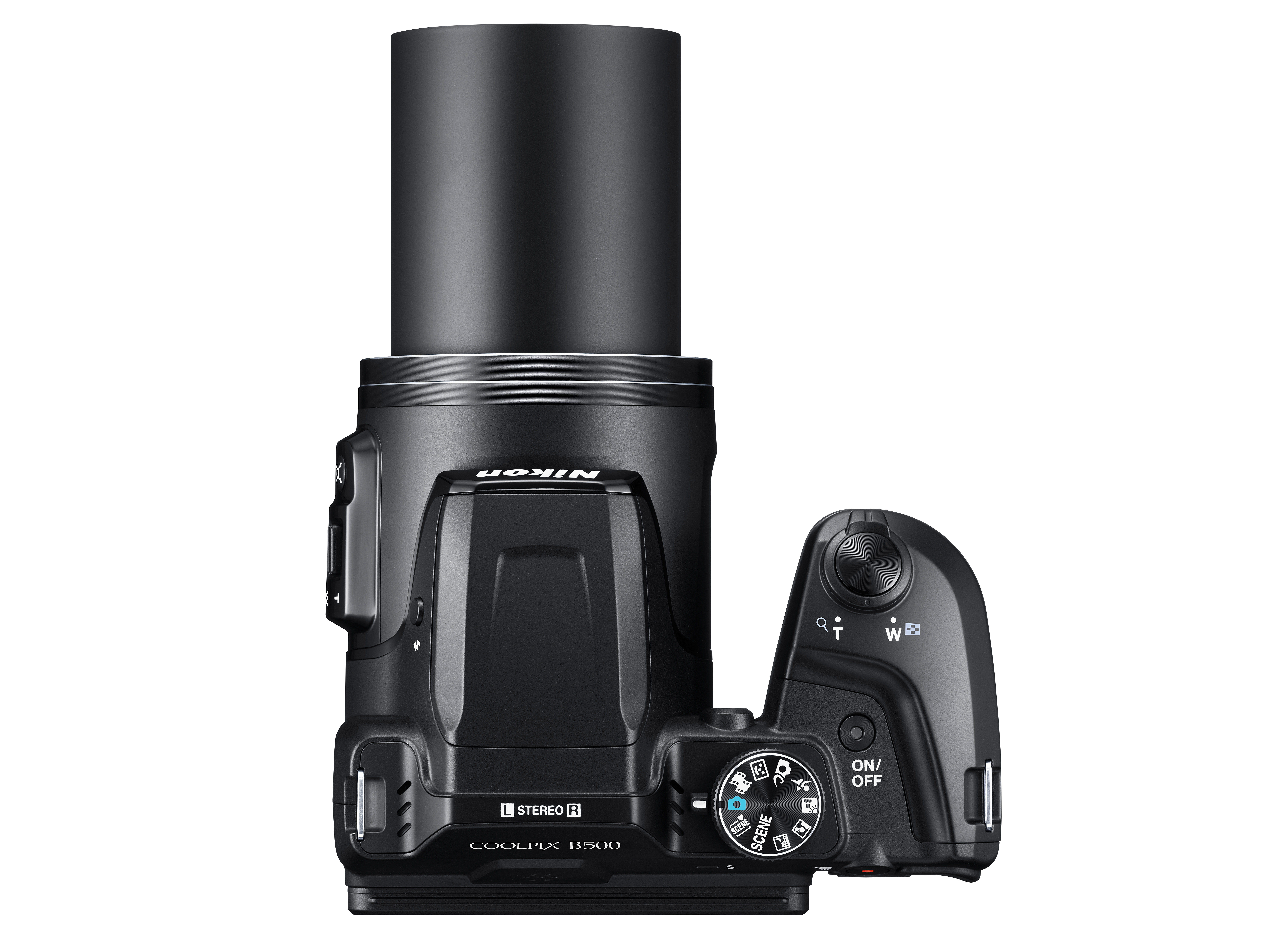 NIKON COOLPIX B500 Bridgekamera Schwarz, 40x opt. Zoom, TFT, WLAN