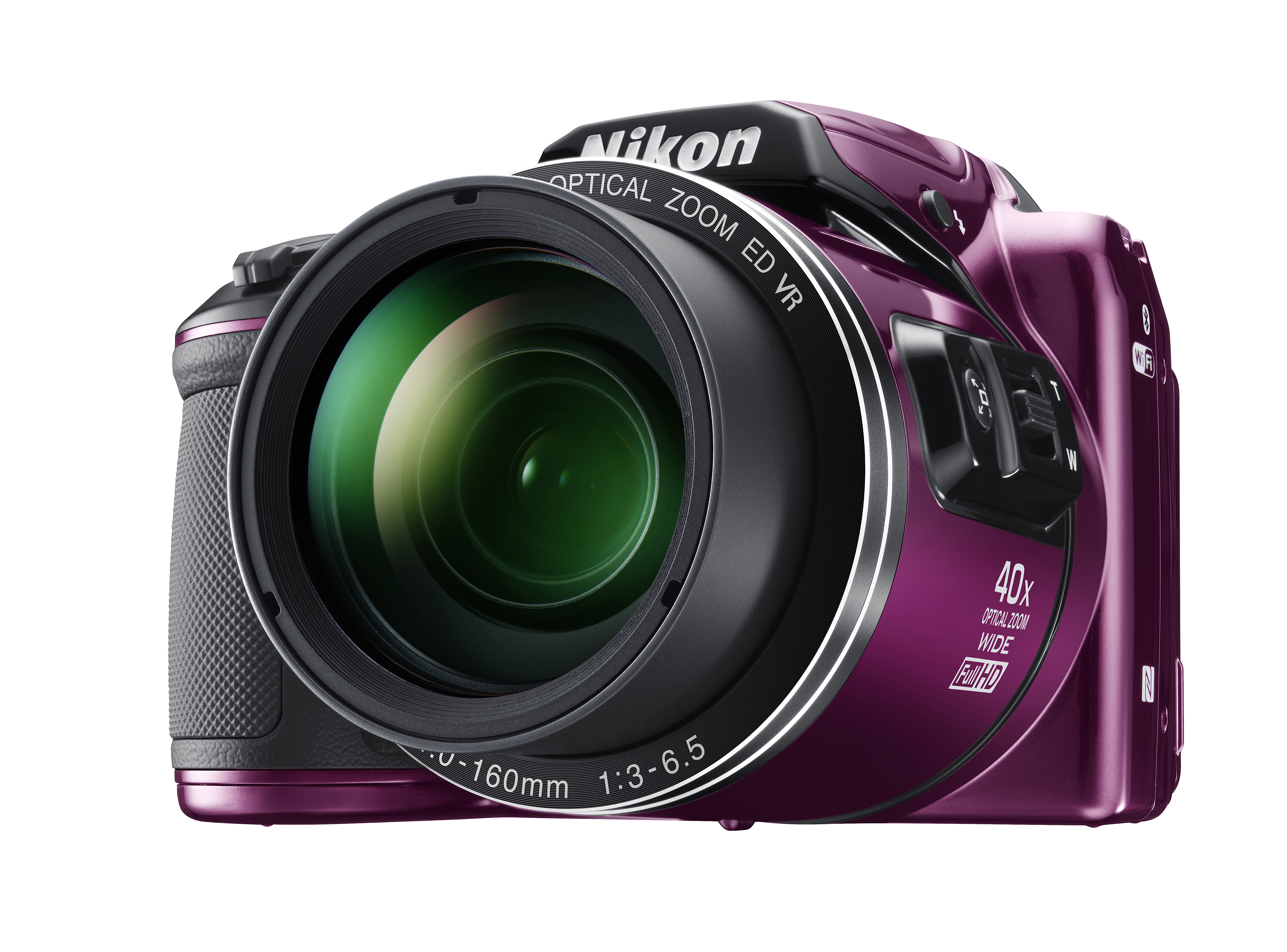 NIKON COOLPIX B500 Bridgekamera Pflaume, TFT