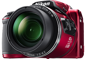 NIKON Nikon COOLPIX B500 - Camera Bridge - 16 MP - rosso - Fotocamera bridge Rosso