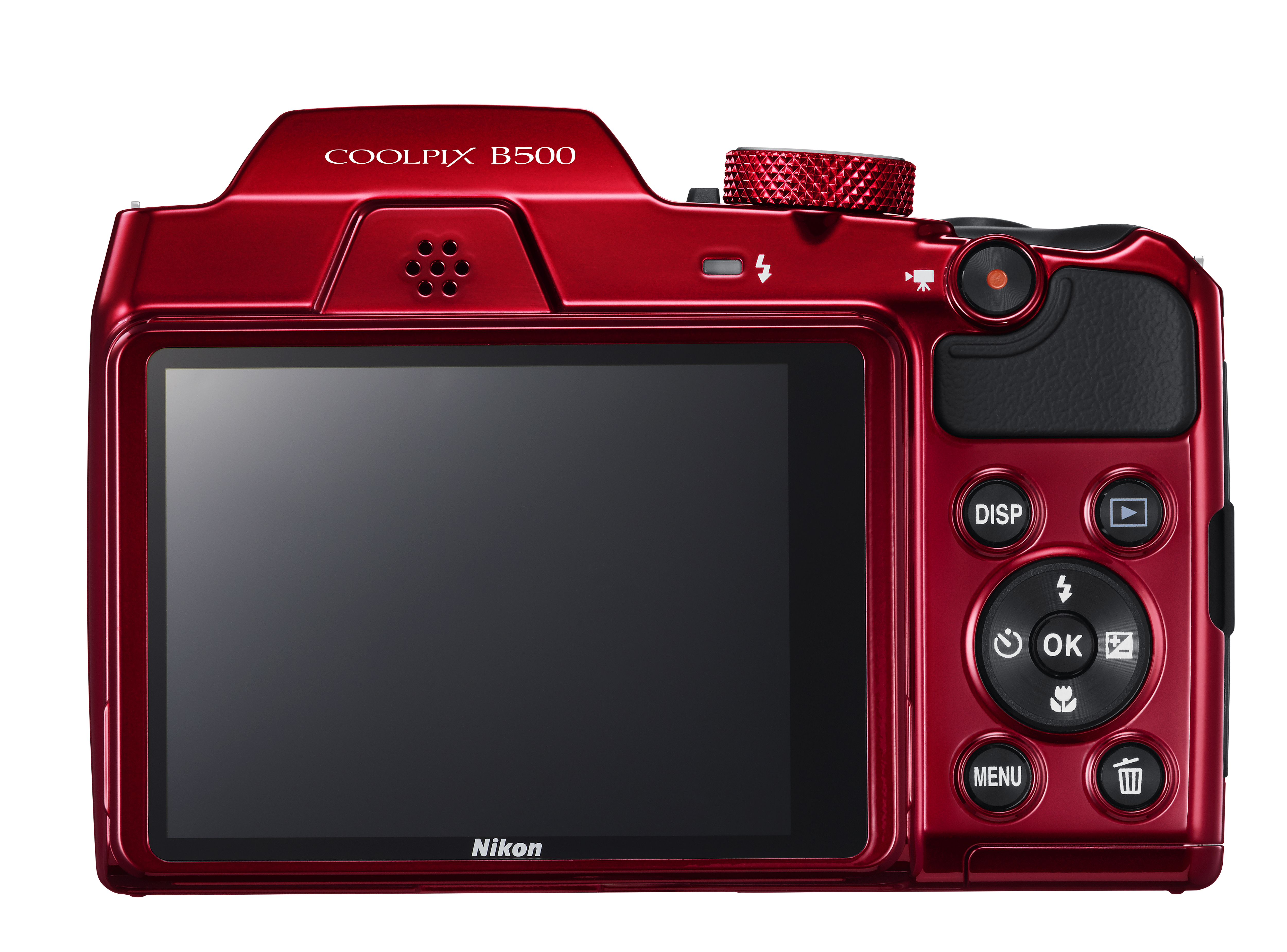 NIKON COOLPIX B500 Bridgekamera Rot, TFT