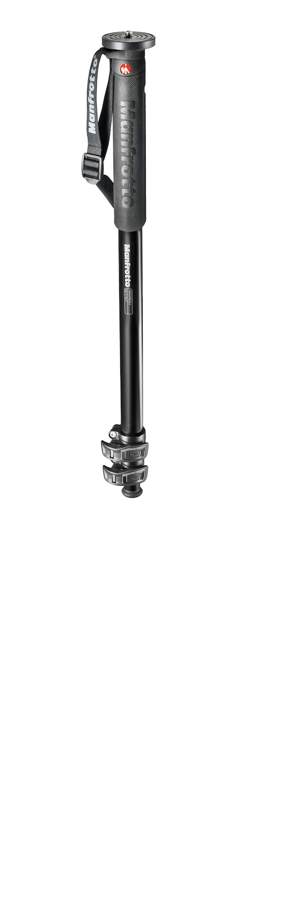 MANFROTTO MMXPROA3 Einbein Stativ, Schwarz, Höhe offen bis 1600 mm