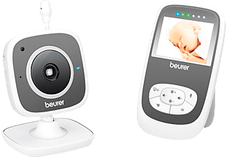 BEURER BRBY099 - Babyphone (Blanc/Gris)