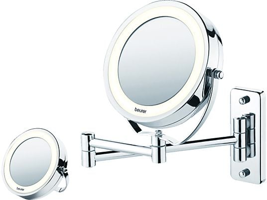 BEURER BS 59 MAKE-UP MIRROR ILLUMINATED - specchio cosmetico (Argento)