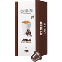 CREMESSO Kaffeekapsel Lungo Fortissimo (16 Kapseln, Kompatibles System: Cremesso)