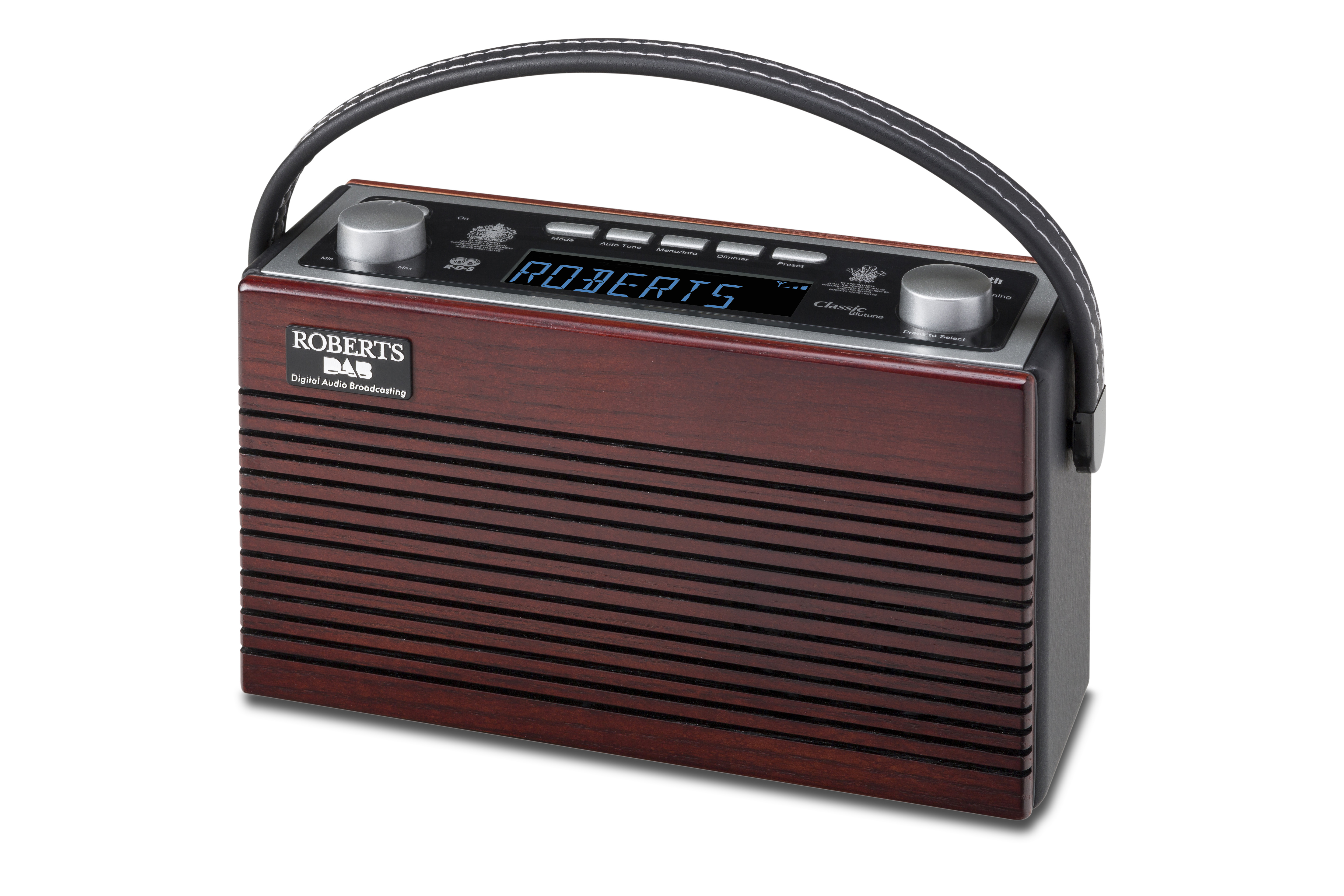 ROBERTS classic BluTune Digitalradio, Digital Radio, DAB+, DAB, Braun