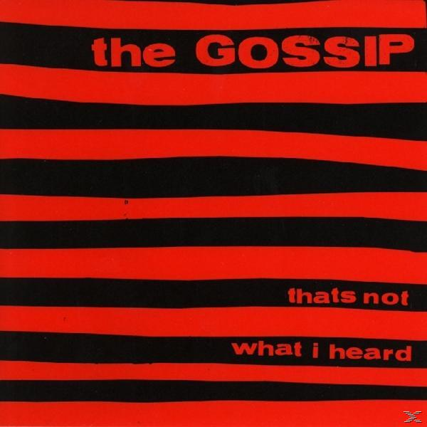 Gossip - That's Not What I Heard  - (CD)