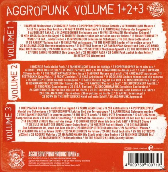 VARIOUS - Aggropunk Vol.1+2+3 (Box)  - (CD)