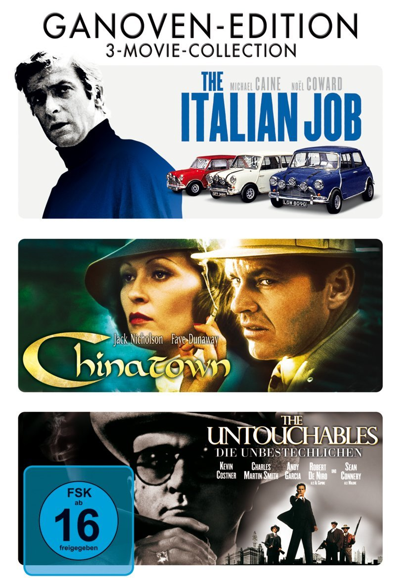 Ganoven Edition (The Italian Job / Chinatown / The Untouchables) DVD
