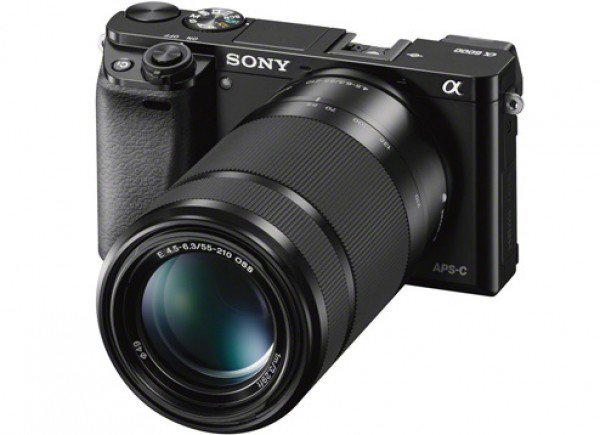SONY ILCE6000YB.AP2 24,3 MP 3 inç 16-50 mm + 55-210 mm Lens Aynasız Sistem Fotoğraf Makinesi 