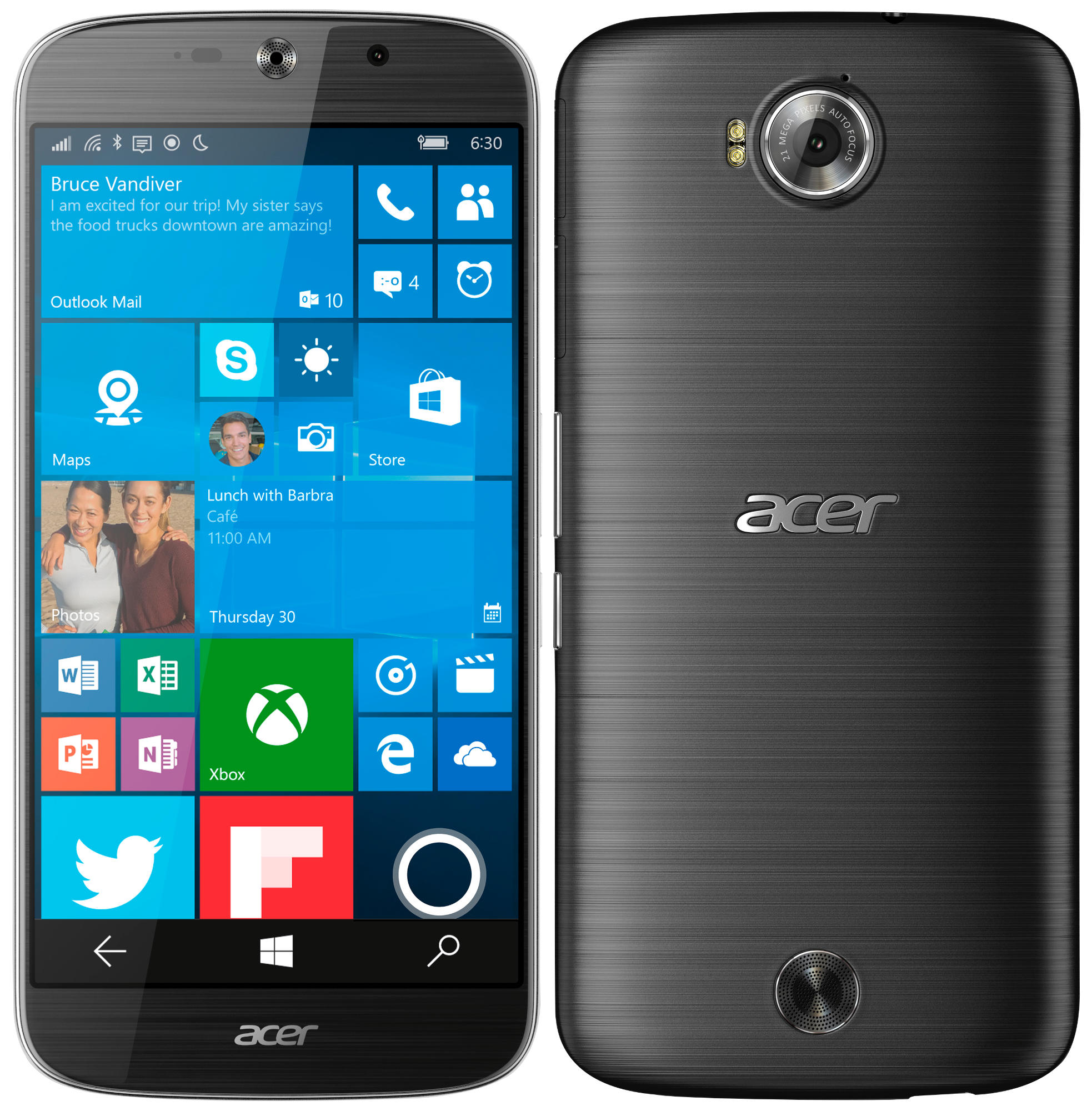 ACER Liquid Jade Primo (inkl. Docking Station)  32 GB Schwarz Dual SIM