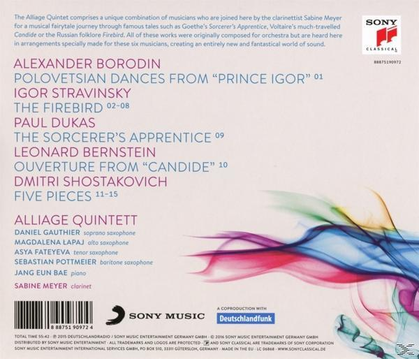 Alliage Quintett - Fantasia  - (CD)