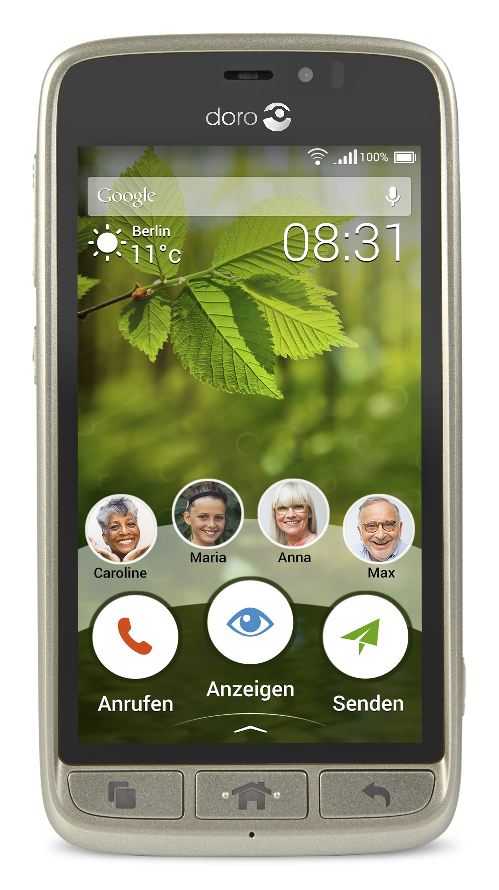 DORO 8031 8 GB Champagner