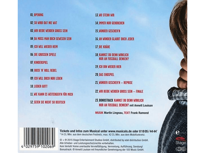 Thumbnail - VARIOUS - Wunder Von Bern-Das Musical (CD)