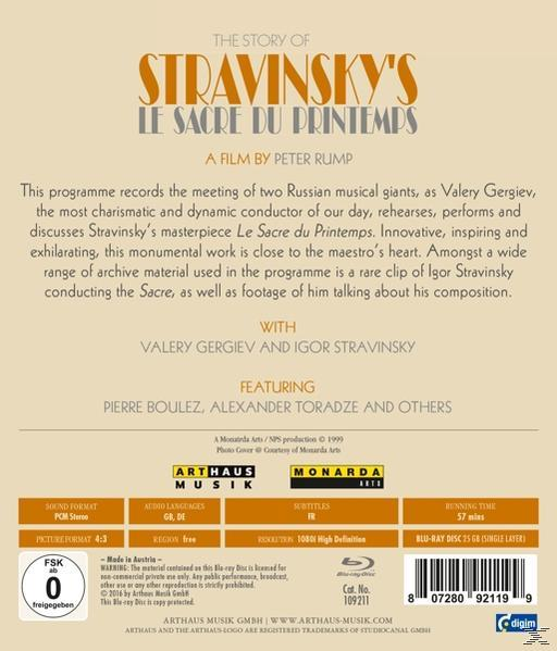 Gergiev/Stravinsky/Boulez/Tora - Le Du Sacre Printemps (Blu-ray) 