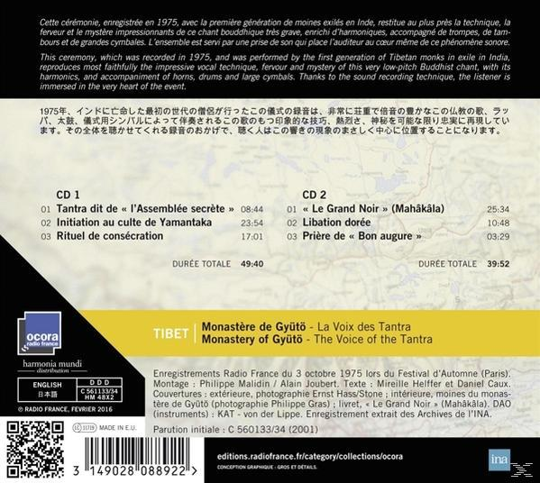 Moines De Gyuetoe - Tibet  - (CD)
