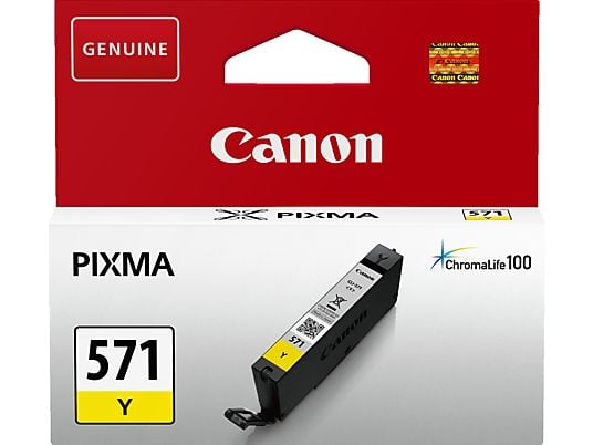 CANON CLI 571 Y - Cartouche d'encre (Jaune)