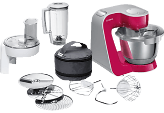 BOSCH MUM58420 CreationLine - Küchenmaschine (Red Diamond)