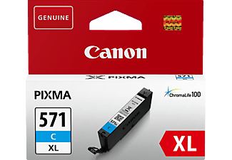 CANON CANON CLI-571XL - Cartuccia di inchiostro XL - 11 ml - Ciano - Cartuccia di inchiostro (Ciano)