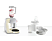 BOSCH MUM58920 CreationLine - Robot ménager (Crème/argent)