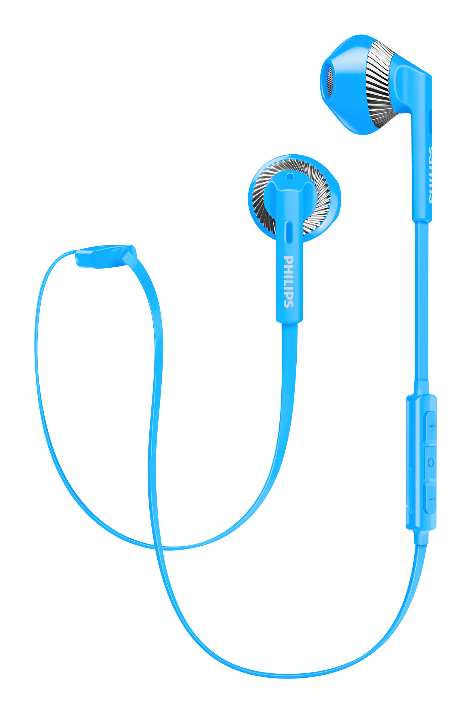 PHILIPS SHB5250BL/00 , In-ear Kopfhörer Bluetooth Blau