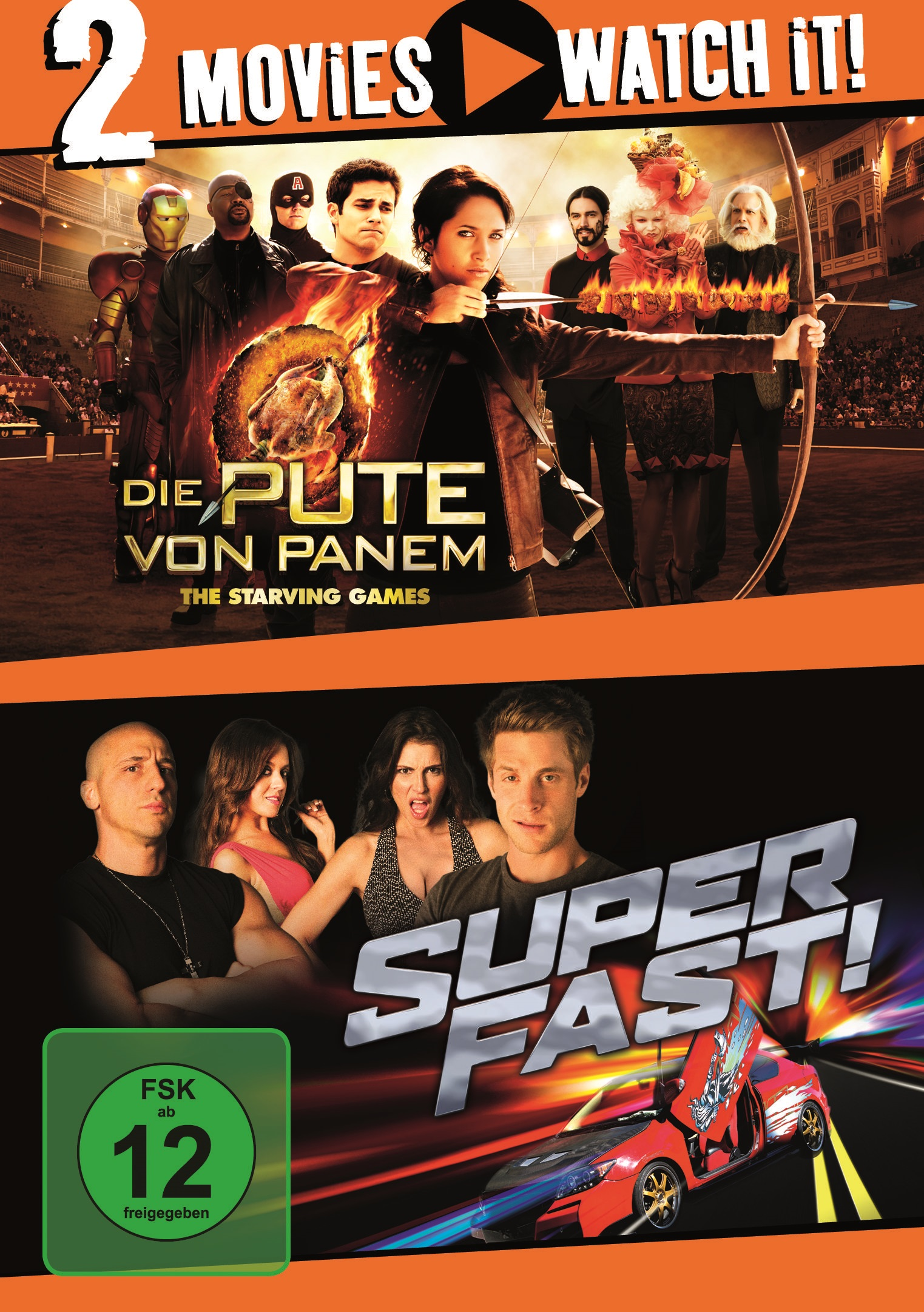 Superfast! + Die Games DVD Panem The Starving von - Pute