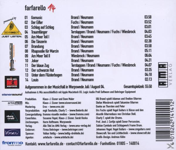Farfarello - 14  - (CD)