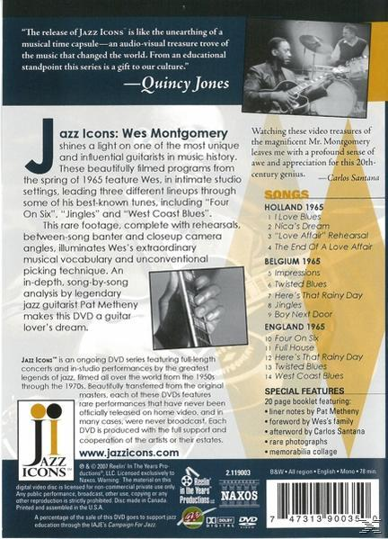 Wes Montgomery - Wes Montgomery - \'65 (DVD) - Live In