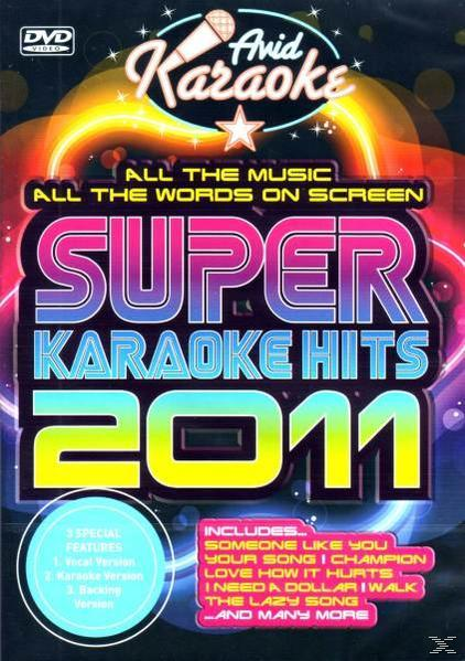 Karaoke - Super Karaoke Hits 2011  - (DVD)