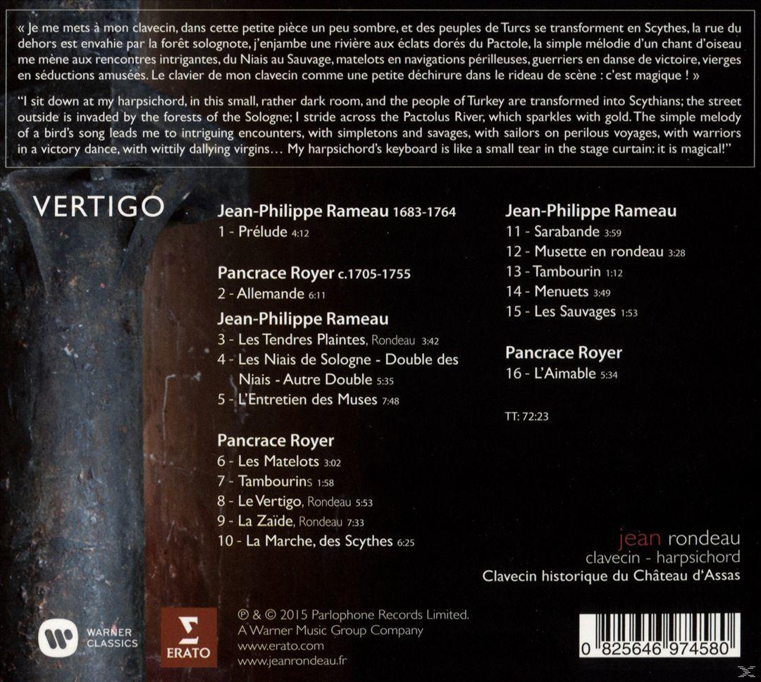 Album hátlapja szöveggel és stáblistával franciául. CD adatai és logó alul.
